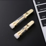 Original Best Quality 510 Thread CBD Vape Cartridge 0.5ml 1ml Gold cbd Oil Vape cartridge pass heavy metal test