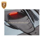 Original Car Bonnet Wholesales Black Carbon Engine Hood Suitable for McLaren 720s Auto Body Kits