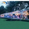 Outdoor clear roof transparent marquee luxury party tent for wedding events