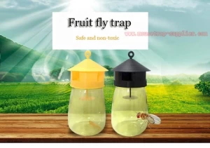 Outdoor Plastic Hanging Bottle Insect Catcher Lure Attractant Fruit Fly Trap