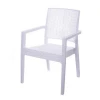 Outdoor plastic rattan armchair for sale garden chair cane chair