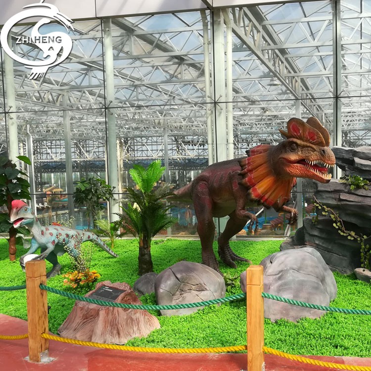 Outdoor Playground  Animatronic  Dinosaur  Model