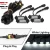 Import OVOVS 4PCS Led Grille light Auto lighting Accessories White Led Grille Warning Light For Toyota Tocoma from China