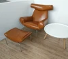 OX chair with ottoman designer chair  leather living room chair recliner