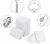 Import 50 Pack White Rectangle Aromatherapy Felt Car Air Freshener Diffuser Vent Clip Essential Oil Refill Pads from China