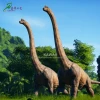 Park Equipment Long Neck Giant Dinosaurs Remote Controlled Animatronic Model for Sale