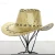 Import party halloween felt sequin glitter western cowboy hat MH-0840 from China