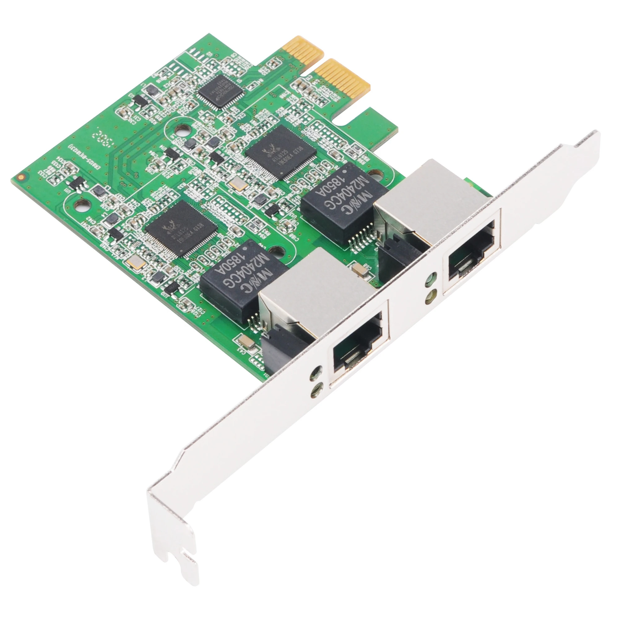 PCIe Dual Multi Ethernet LAN Card / PCI-Express Dual 2.5G Network Controller Adapter Card