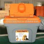 pet food storage container dog cat food bin new fashion promotional item eco-friendly ROHS FDA pet dry food container