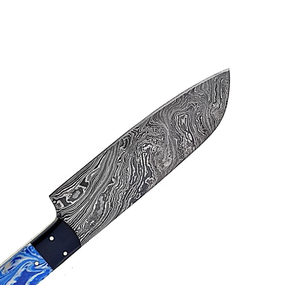 PEXMOO!! Custom Handmade Damascus Chef Knife 12" Damascus Steel Chef | Kitchen Knife with Pure Leather Sheath and Box
