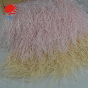 Pink Ostrich Fringe Trim Wholesale Feather