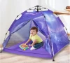 Pink Purple Starry Sky Baby Boys Girls Children Princess Castle Teepee Pop Up Toy Tents Indoor House Play Kids Tent