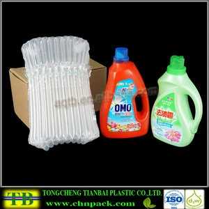 Plastic dunnage air fill packing bag protective bag for breakable products