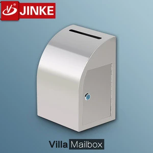 Plastic Newspaper Box,2015 New Stainless Steel Waterproof Standing Lockable Mailbox