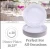 Import Plastic Plates for Wedding | 20 Piece | Heavy Duty Plastic Duty| Bella Silver (10.5&quot;) from USA
