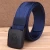 Import plastic tactical belt canvas nylon material outdoor buckle Weaving Fabric Mens belt Factory from China