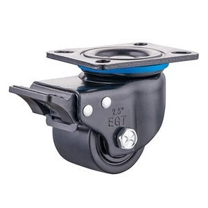 plate mounting ball bearing Machine Low Profile Swivel Caster