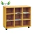 play school furniture kids storage cabinet / wooden book rack /  kids bookcase
