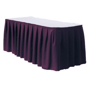 polyester visa banquet table skirt