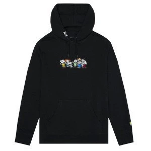 Polyester&amp; cotton and fleece pullover hoodie