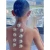 Import popular boys good health care the back of the body on Dazhui acupoint traditional Chinese medicine moxibustion from China