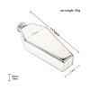Portable Mini Hip Flask 3.5oz Whisky Vodka Free Funnel Stainless Steel Hip Flask