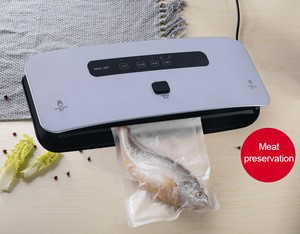 Portable plastic  Material Electric Vacuum Food Sealer With Vacuum Bags for Kitchen, Outdoor, Office