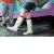 Import posh comfy ladys UK floral rain boots print wellington boots rubber rainboots from China