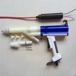 Powder coating machine spray gun