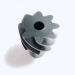power transmission parts custom machining service pom plastic helical gear
