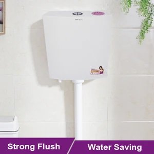PP Plastic Dual Flush Toilet Tank Squat Pan  Toilet Cistern Plastic Water Tank