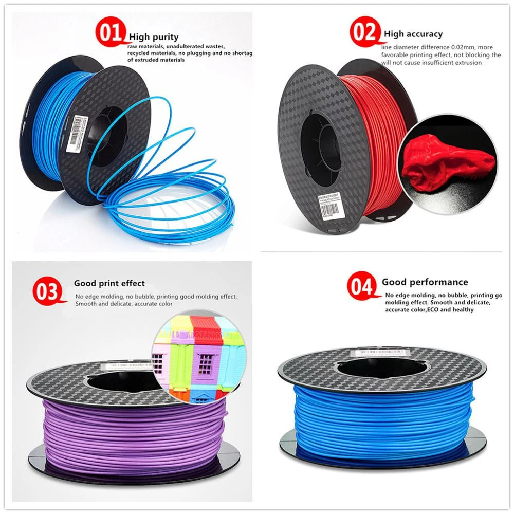 High-Quality PLA Wood Color 3D Printer Filament factory and manufacturers