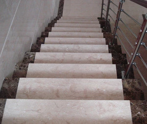 Price stone tiles house indoors staircase design tread marble stairs