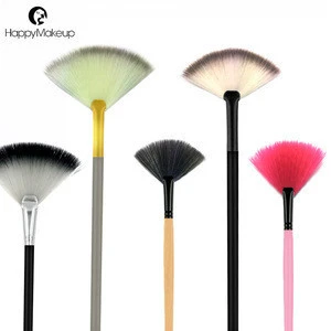 private label cosmetics makeup 1 pcs fan shape makeup brush