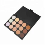 Private label makeup cosmetics 15 color concealer palette with high quality