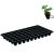 Import Products sell like hot cakes Black XQ XD high quality plastic polythene 40 50 128 200 cell seed tray from China