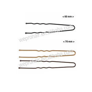 Professional Hair Accessories 7.0cm U Shape Bobby Pins, Waved Barrette, Hairgrips