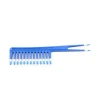 Professional hairdressing massage plastic hair comb with fork