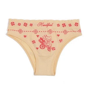 Professional Made Well - Fitting Pattern Printed Girl Children Breathable Shorts Sexy Seamless Panties