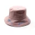 Import Promote Custom  Logo Lady Pink Cotton Custom Bucket Hat from China