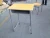 Import Promotion !!! Fire-proof School table desk and chair set from China