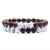 Import Promotion Gift Wholesale Men Custom Fashion Handmade Bracelets Jewelry Multi Layered Natural Stones Bead Bracelet from China
