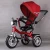 Import Promotional baby 7-in-1 tricycle carrier with Graffiti Sunshade for Convenient Travel carrinho de bebe from China