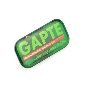 Promotional custom metal printing personalized cheap lapel pin name badges
