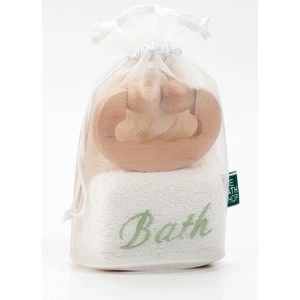 Promotional PVC Bag 3pcs Bath Gift Set, Shower Set