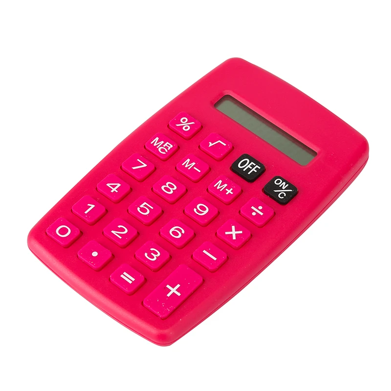 Promotional Two Power Plastic Mini Pocket Scientific Calculators Promotional Gifts for New Year