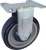 Import PU Material Furniture Industry Casters Wheel  For Chrome Stocking Cart from China