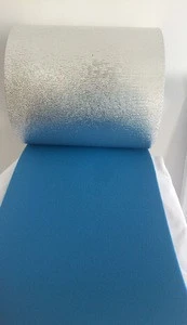 pure aluminium foil xpe foam heat insulation material