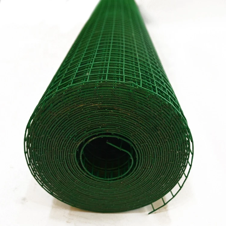 PVC plastic coated welded wire mesh roll rabbit cage wire mesh
