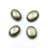 Pyrite Calibrated Cabochons Oval Shape Wholesale for Pendant Necklace Earrings and other Jewelry Making Loose Gemstone beads